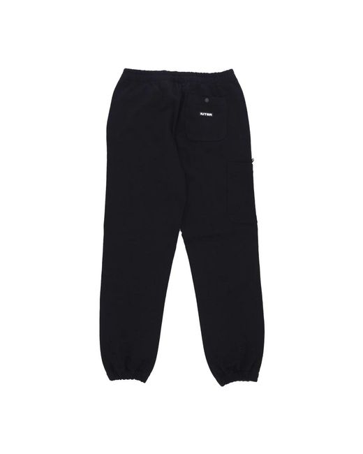 Iuter Black Sweatpants for men