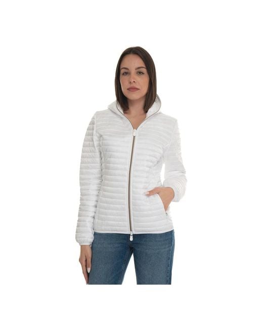 Save The Duck Gray Light Jackets
