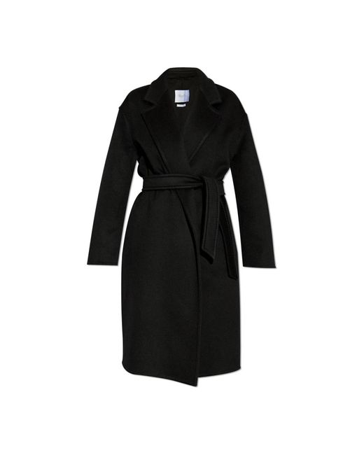 Max Mara Black Kaschmirmantel melinda