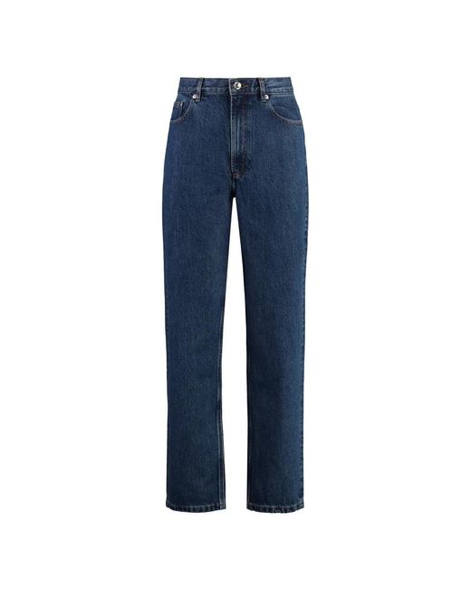 A.P.C. Straight Jeans in het Blue voor heren