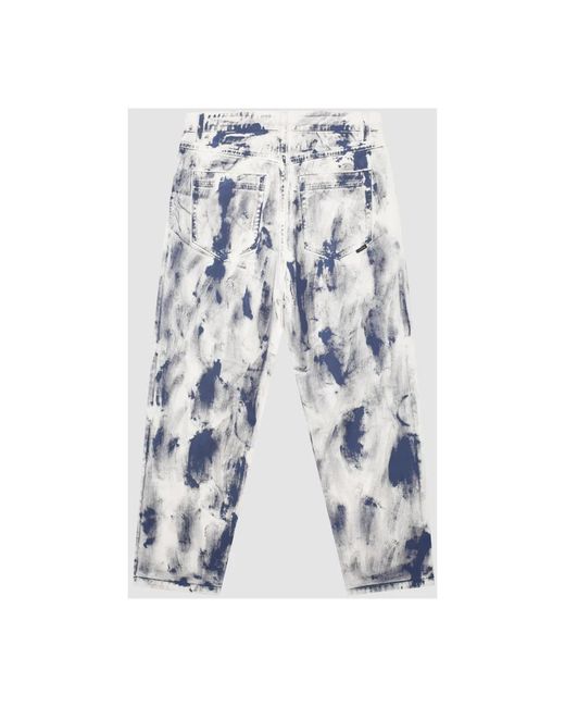 Arte' Blue Straight Jeans for men