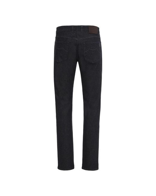 Moorer Blue Straight Jeans for men
