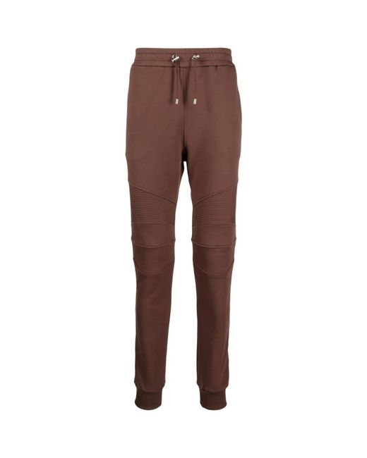 Balmain Sweatpants in het Brown voor heren