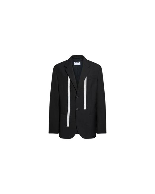 Moschino Black Blazers for men