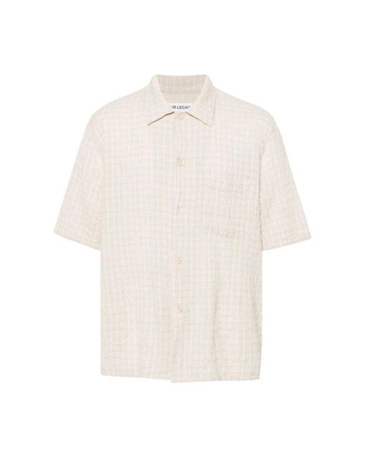 Our Legacy White Short Sleeve Shirts for men