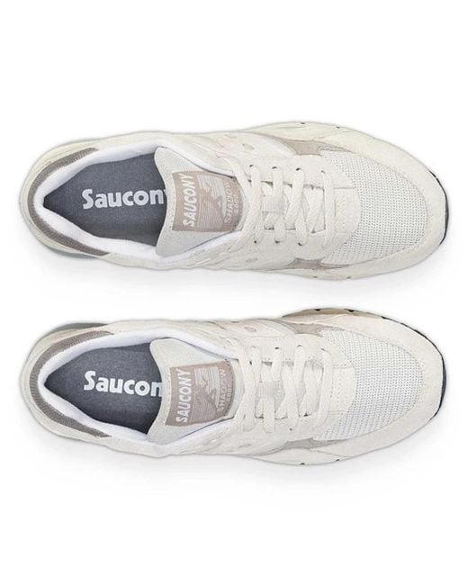 Saucony Retro athletischer sneaker shadow 6000 in White für Herren