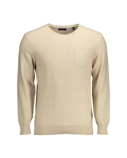 Gant Natural Cotton Sweater for men