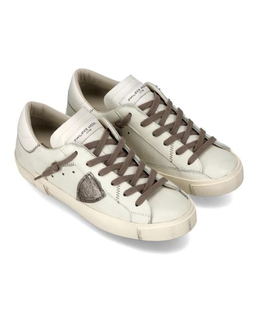 Philippe Model White Sneakers