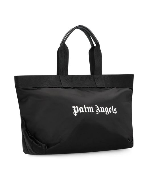 Palm Angels Black Tote Bags for men