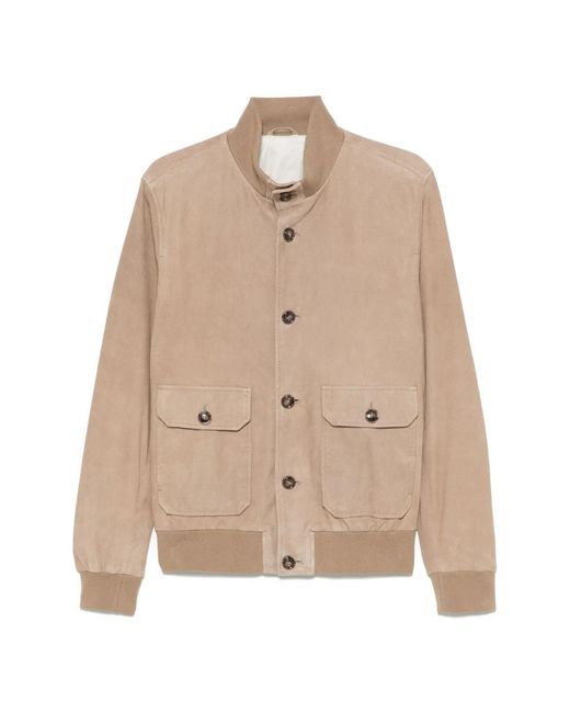 Light Jackets Barba Napoli de hombre de color Natural