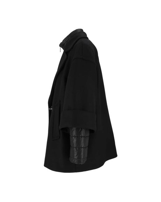 Fay Black Single-Breasted Coats