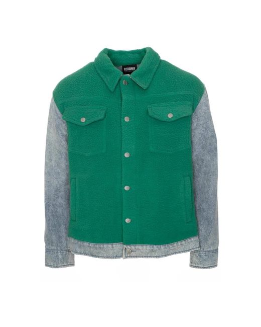 Pleasures Light Jackets in het Green voor heren