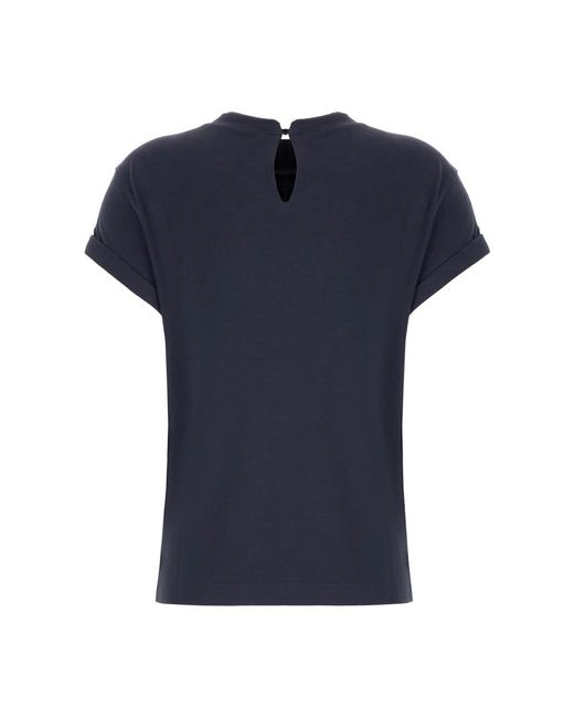 Brunello Cucinelli Blue T-Shirts