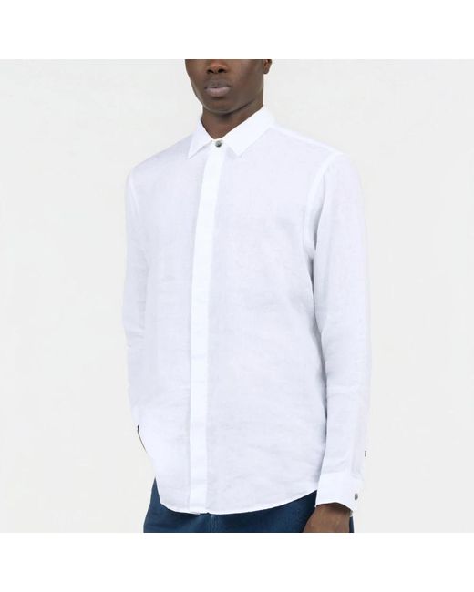 Roberto Cavalli White Casual Shirts for men