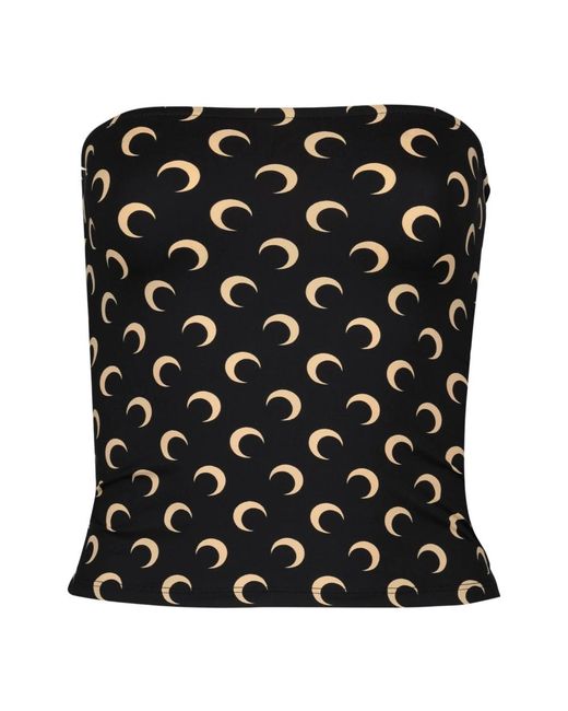 Sleeveless Tops MARINE SERRE en coloris Black