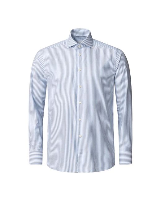 Eton of Sweden Blue Formal Shirts for men