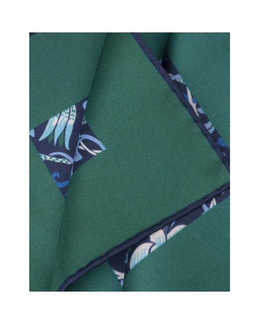Silky Scarves Kiton pour homme en coloris Green