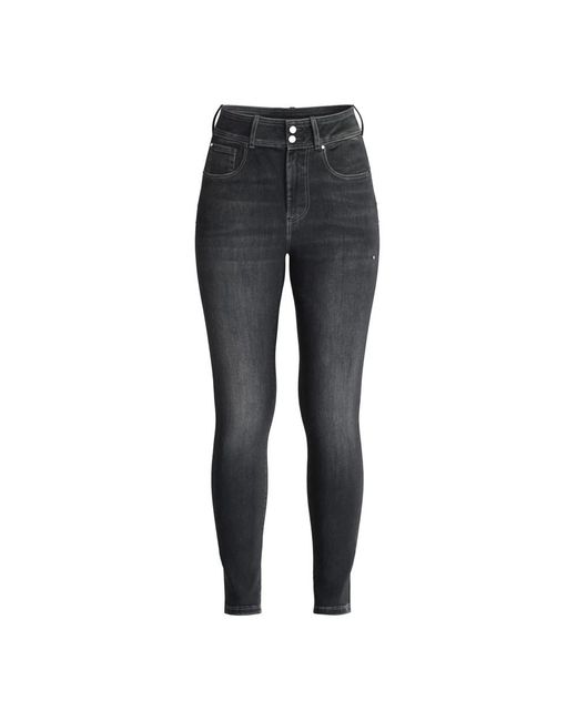Slim-Fit Jeans Guess de color Black