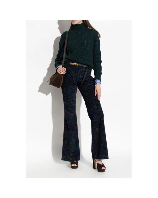 Cashmere Knitwear di Etro in Green