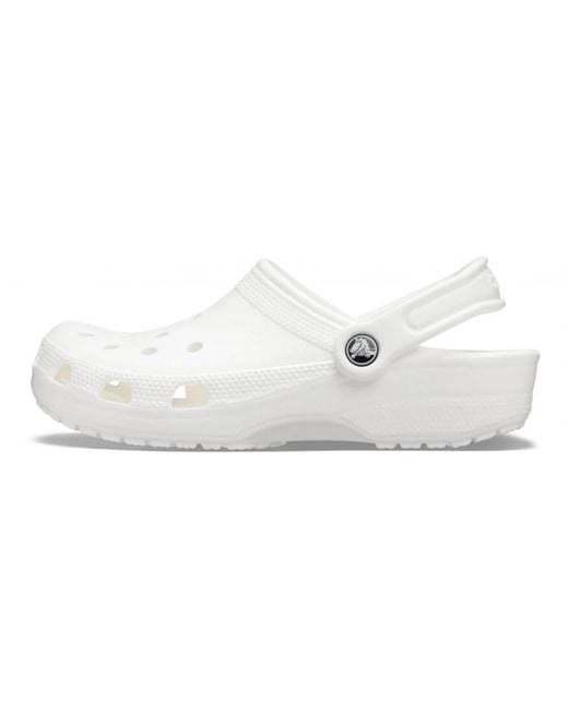 Clogs CROCSTM de hombre de color White