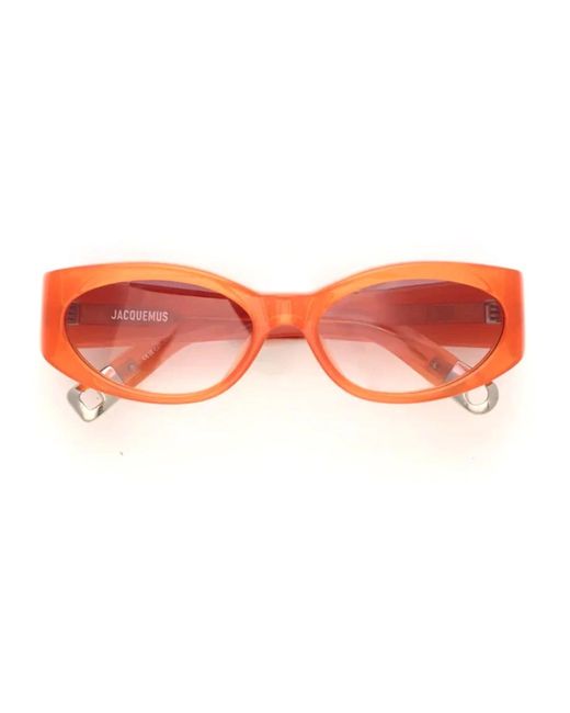 Sunglasses di Jacquemus in Orange
