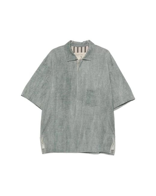 Ziggy Chen Gray Polo Shirts for men