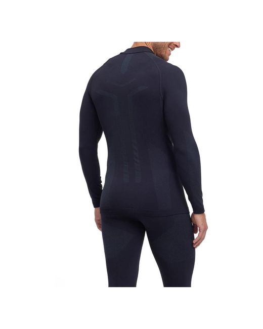 Long Sleeve Tops Falke de hombre de color Blue
