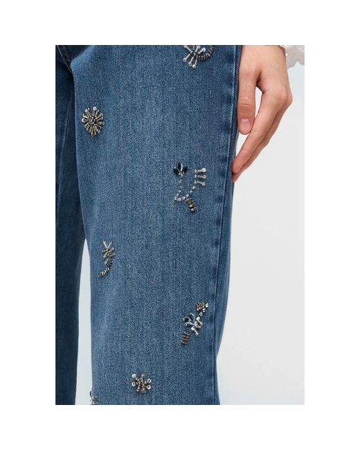 Weekend by Maxmara Blue Straight Jeans