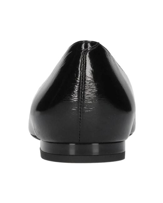 Roger Vivier Black Flache Schuhe Schwarz