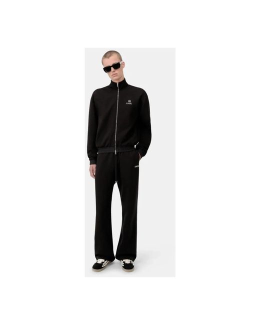 Amiri Black Zip-Throughs for men