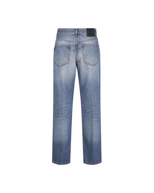 Haikure Blue Straight Fit Jeans