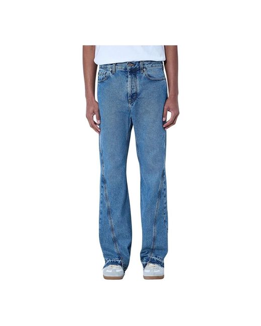 GALLERY DEPT. Blue Straight Fit Jeans for men
