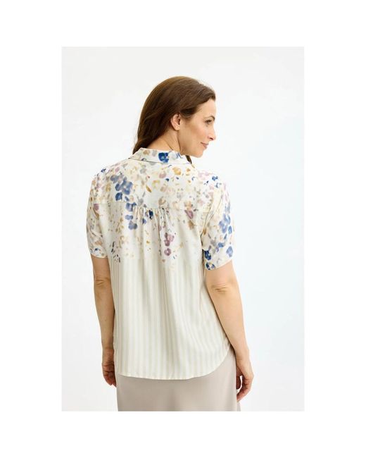 iN FRONT Blouses in het Natural