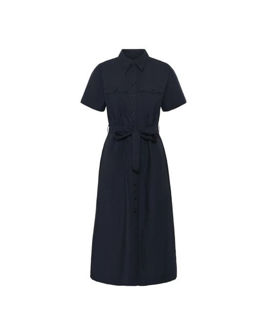 Part Two Blue Shirt Dresses