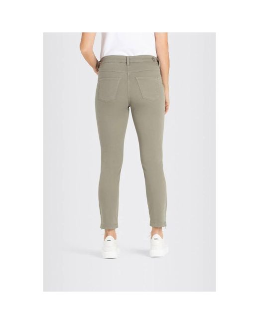 M·a·c Gray Skinny Trousers