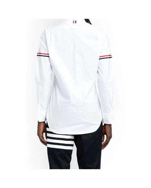 Thom Browne White Casual Shirts for men