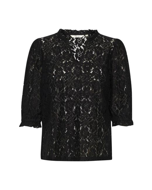 Blouses Cream en coloris Black