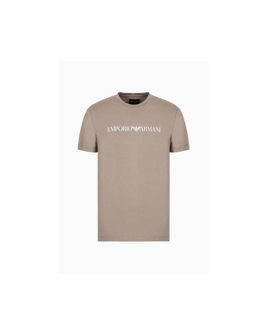 Emporio Armani Natural T-Shirts for men