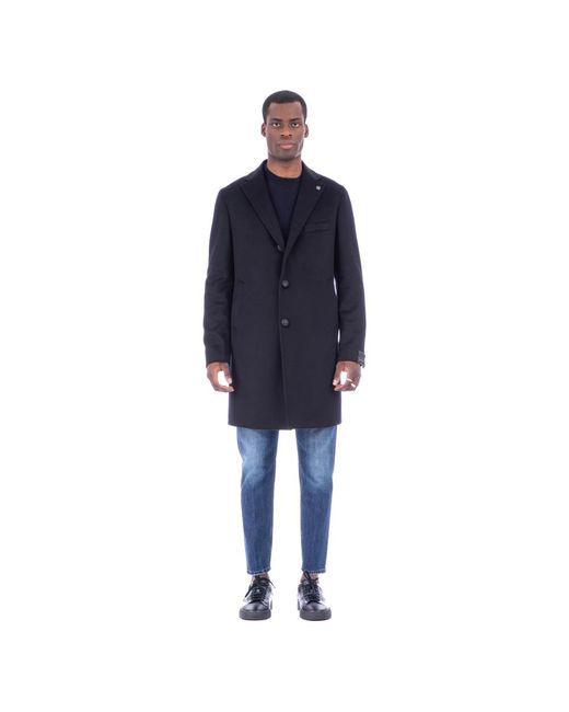 Tagliatore Single-Breasted Coats in het Blue voor heren