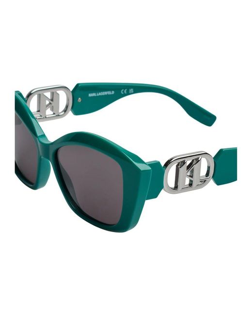 Sunglasses di Karl Lagerfeld in Green