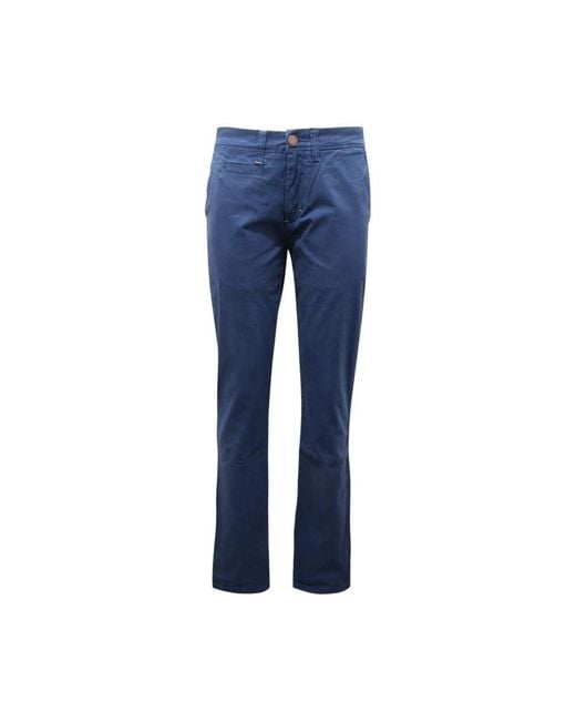 Sun 68 Blue Chinos for men