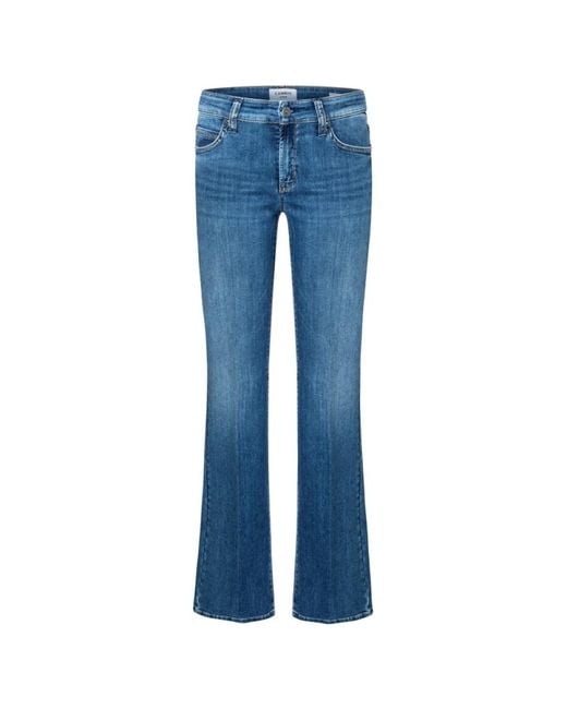 Cambio Blue Flare Jeans