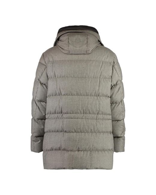 Moorer Parka Met Afneembare Voering in het Gray voor heren
