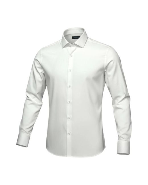 Sonrisa White Formal Shirts for men