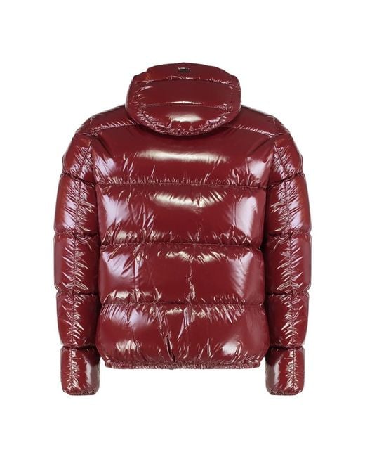 Herno Red Down Jackets for men