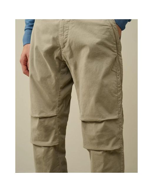 C P Company Natural Slim-Fit Trousers for men