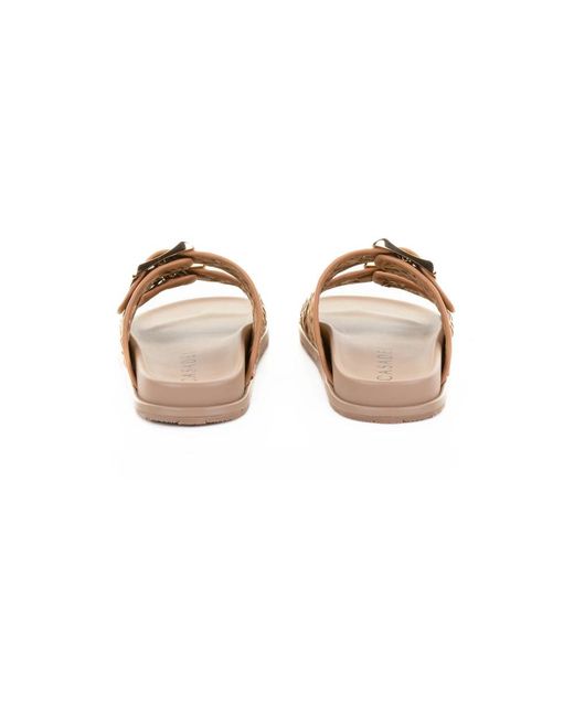 Casadei Metallic Sliders
