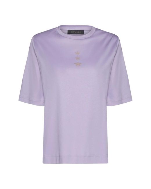 Elena Miro Purple T-Shirts