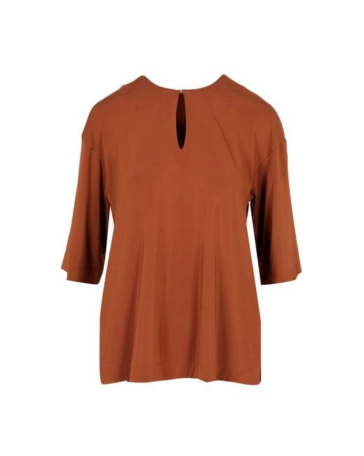 Blouses Max Mara de color Brown
