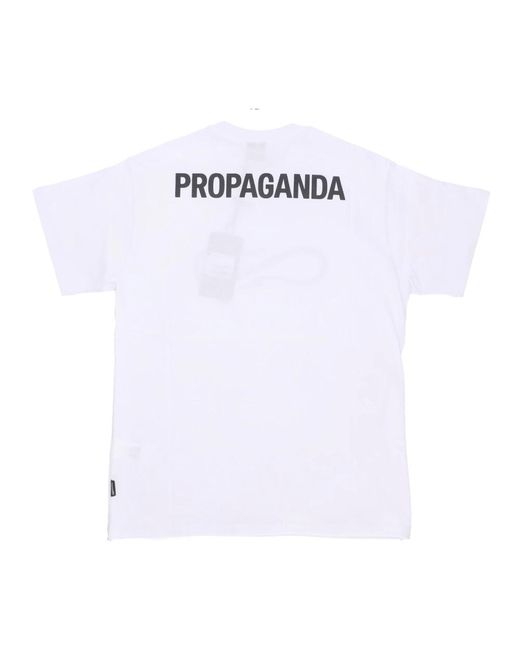Propaganda Klassisches logo tee weiß streetwear in White für Herren